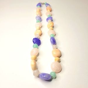 Vintage multi color necklace